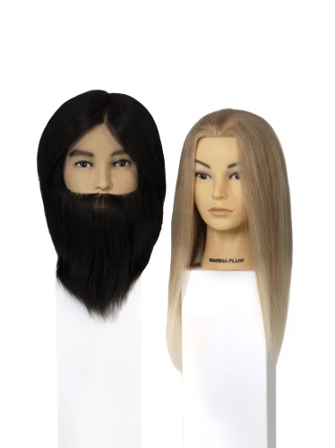 Zestaw Główek treningowych Marcus z brodą i Marina PLUS